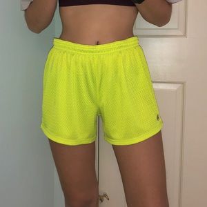 Yellow Champion Shorts
